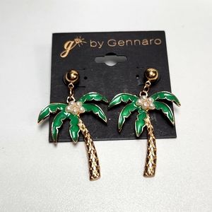 G by Gennaro Palm Tree Stud Earrings